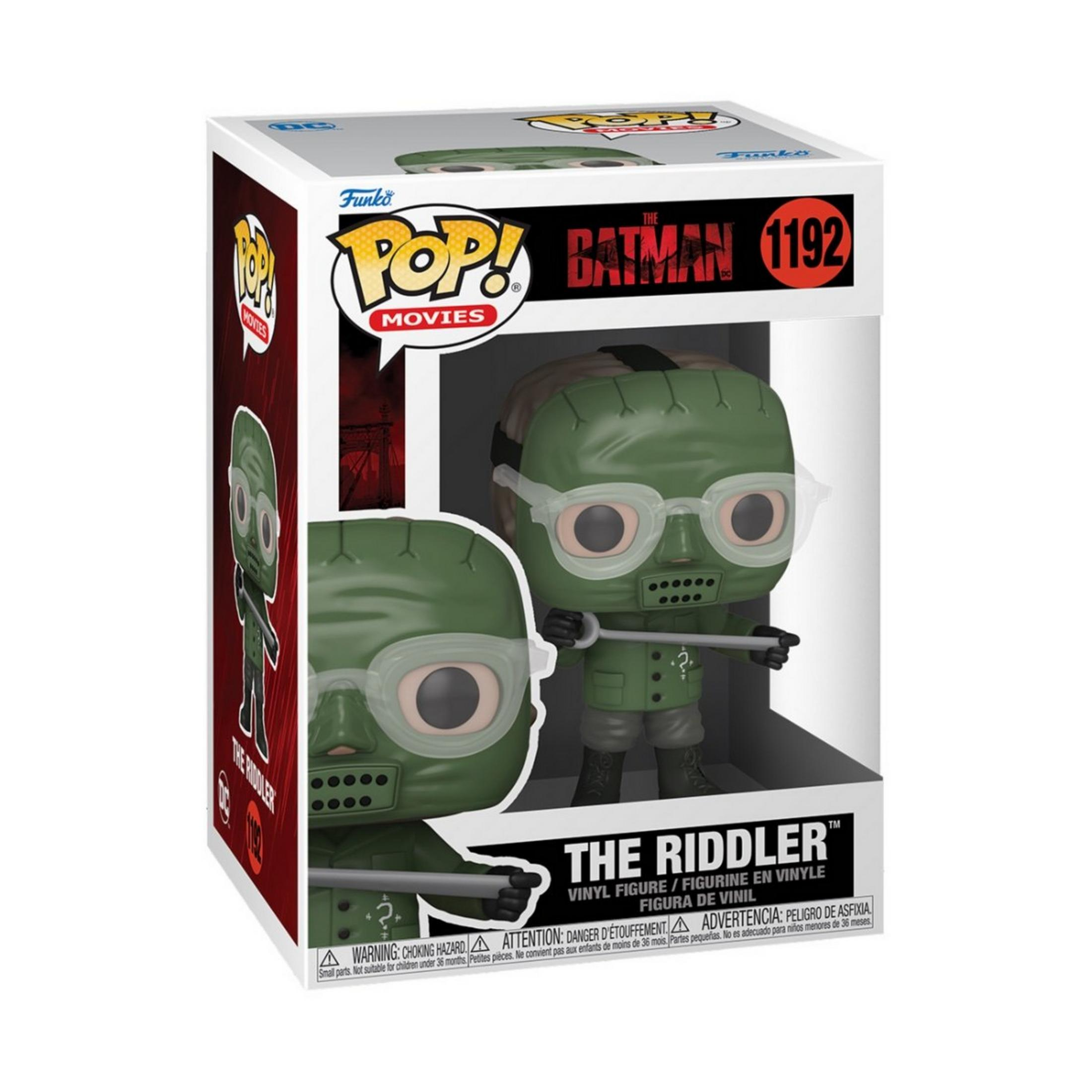 Action figure in vinile Funko Pop! di The Riddler da The Batman 1192.