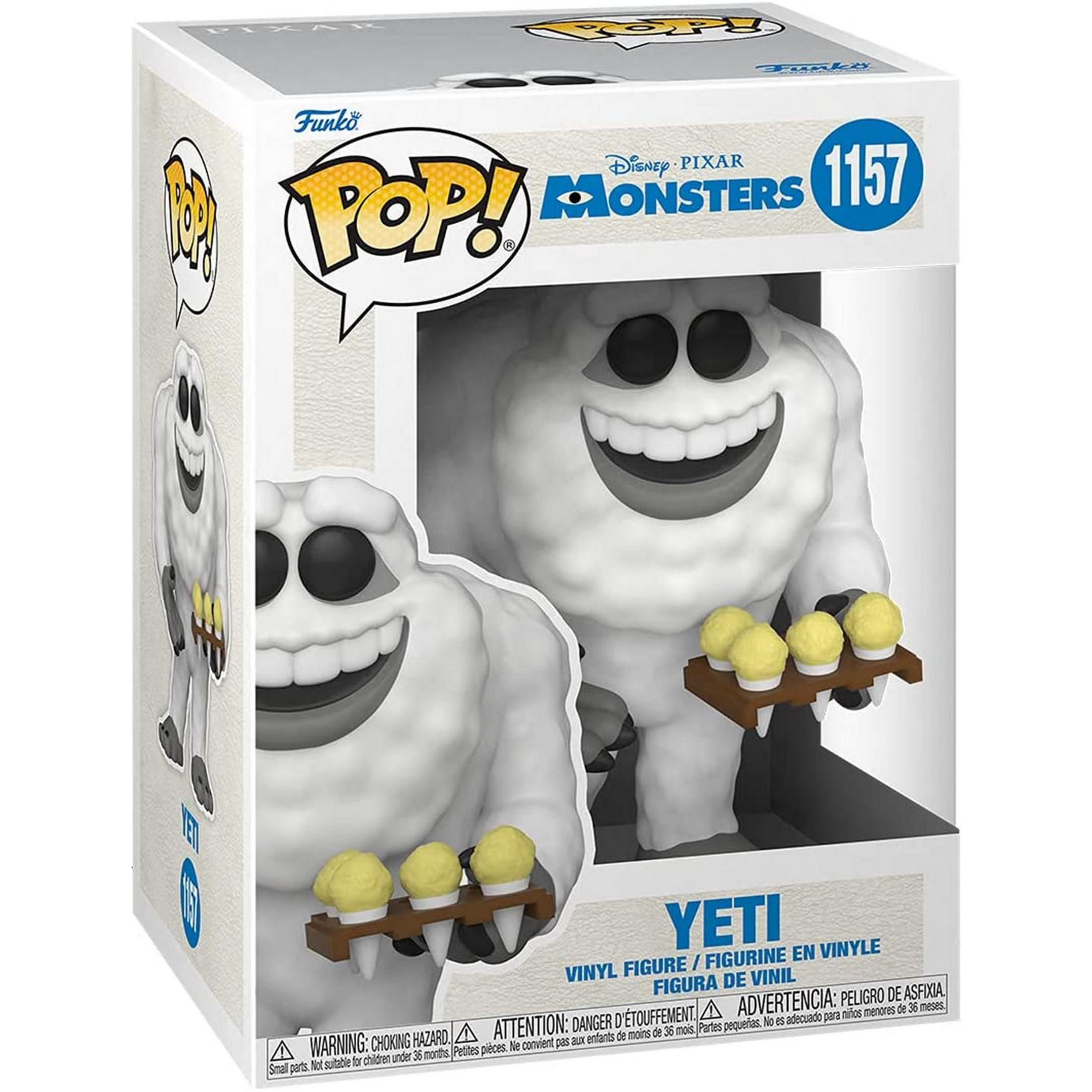 Figura Funko Pop! de vinilo de Yeti de Monsters, Inc. de Disney/Pixar con helado.