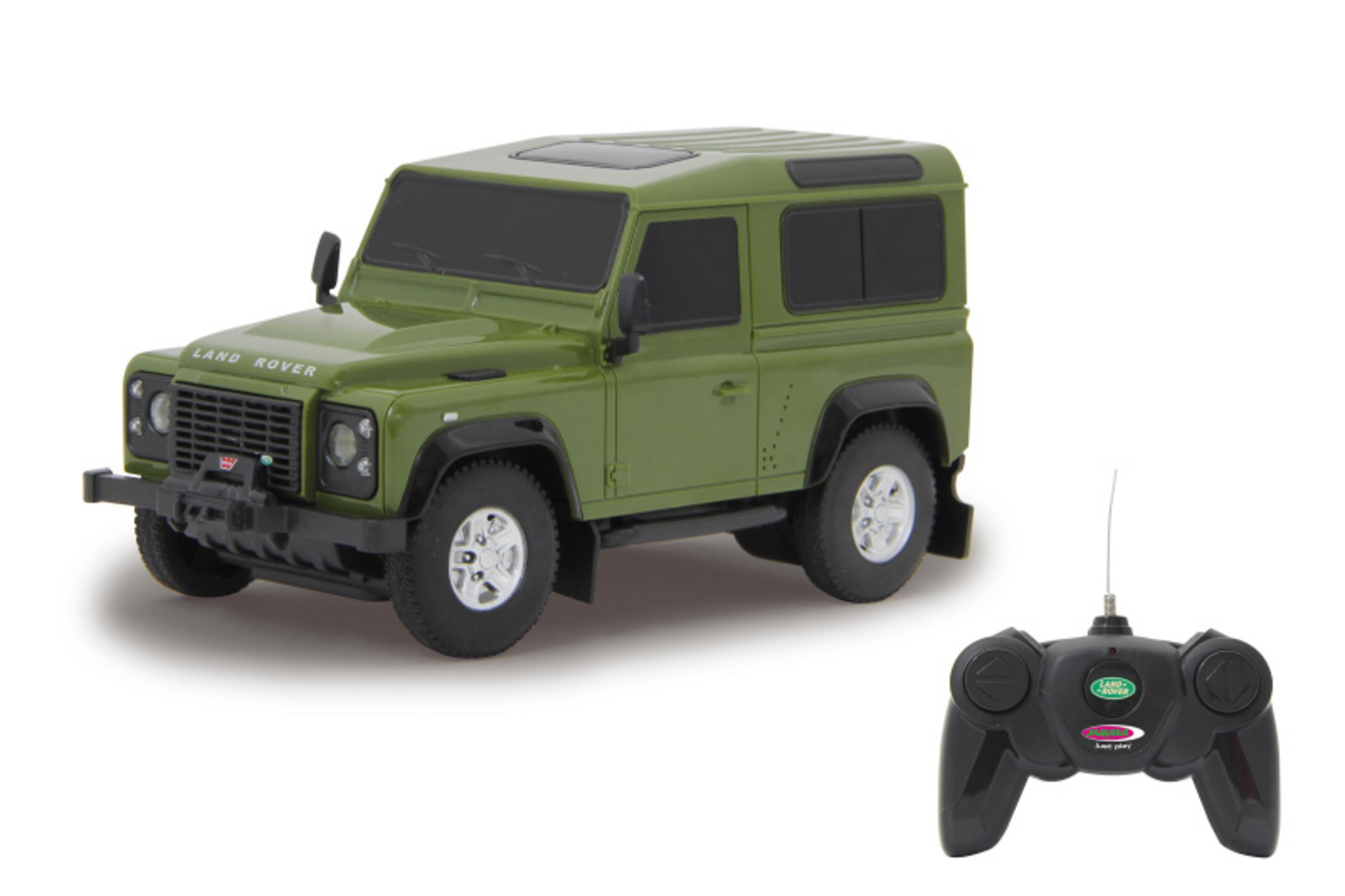 Grünes ferngesteuertes Spielzeugauto mit Fernbedienung