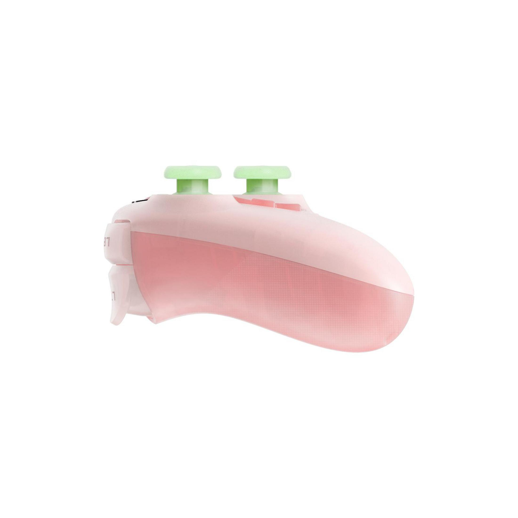 CONTROLLER 8BITDO Ultimate Mini, con cavo, Rosa, Trasparente