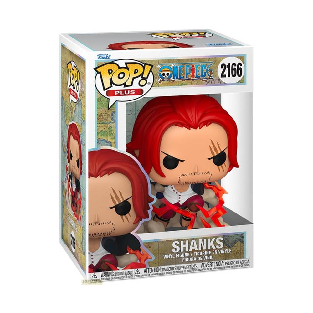 Figura de vinilo Funko Pop! de Shanks de One Piece, número 2166.