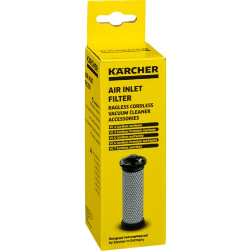 Confezione filtro aspirazione aria Kärcher per aspirapolvere cordless.