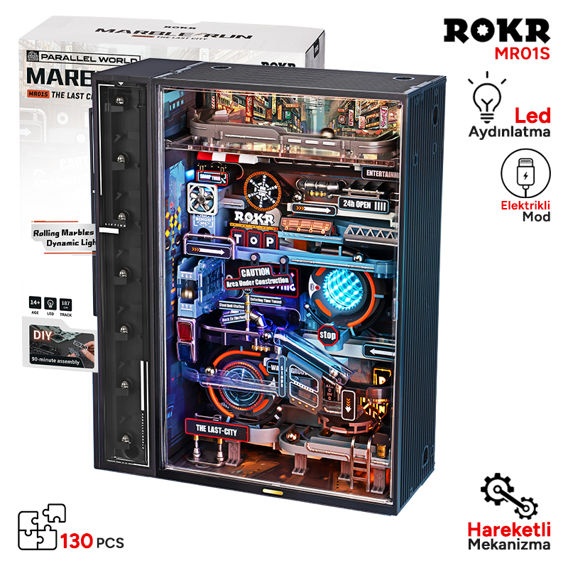 Işıklı, "Son Şehir" temalı detaylı bir 3D model kit.