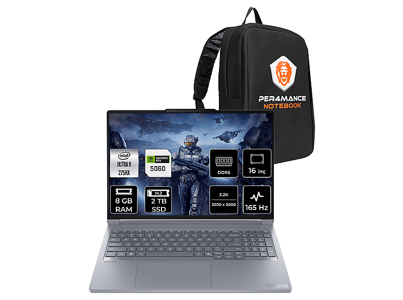 LENOVO TB 16P RTX 5060 8 GB 21R0001JTXP304 PER4 Intel Core Ultra 9