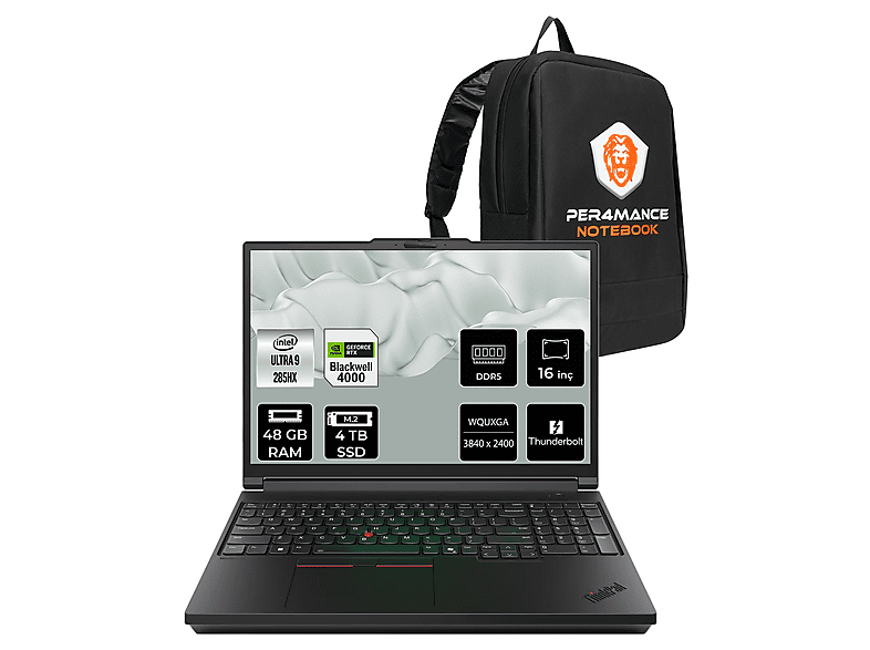 LENOVO TP P16 FHD+ 21RRS0LC00P340 PER4 Intel Core Ultra 9 285HX 48