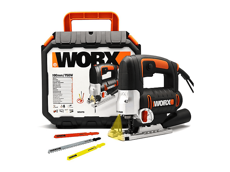 WORX WX479 750 Watt Profesyonel Devir Ayarlı Dekupaj Testere