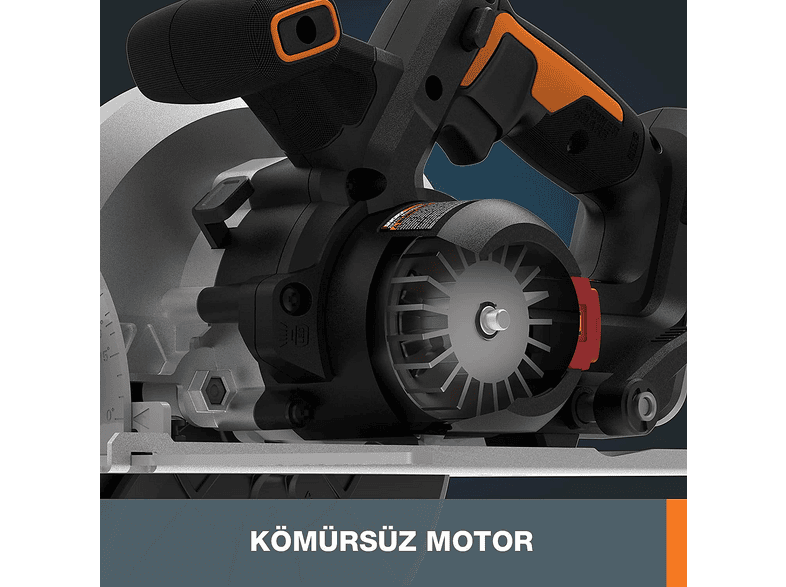 WORX WX520 20 Volt 4.0Ah. Li-ion Kömürsüz Profesyonel Daire