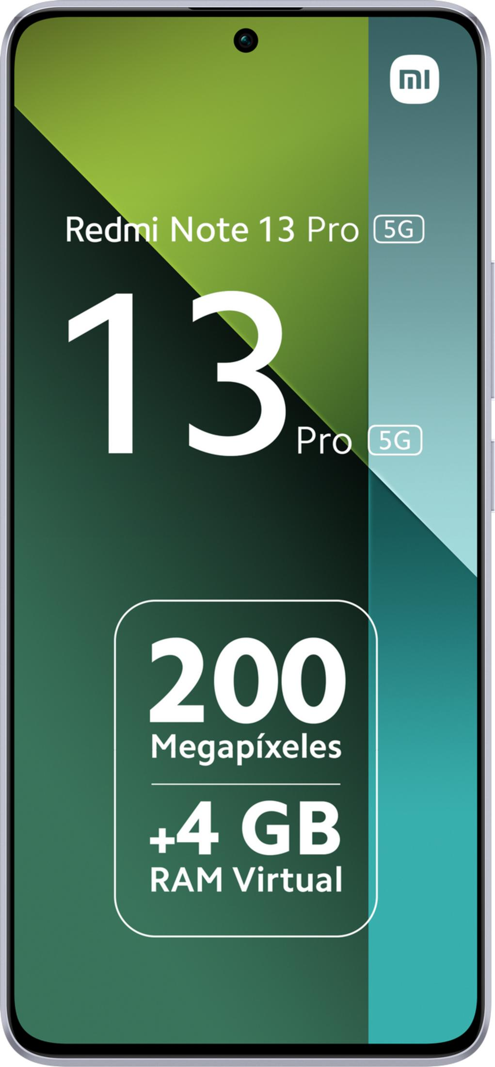 Redmi Note 13 Pro 5G mit 200 MP und 4 GB virtuellem RAM.