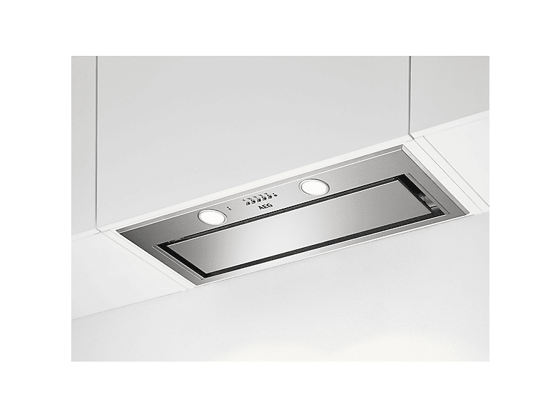 Campana telescópica AEG DGE5861HM con 4 velocidades 77 cm 700 m/h inox clase A