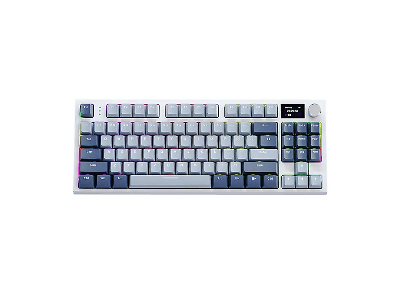 ATTACK SHARK Attack Shark K86 Kablosuz Mekanik Klavye Kablo Klavye Lavender Blue