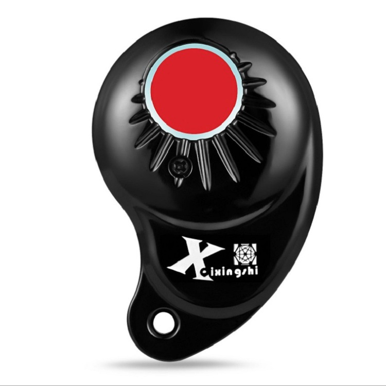 Schwarzer Clicker mit rotem Knopf und Lünette, 'X Cixingshi'-Logo.
