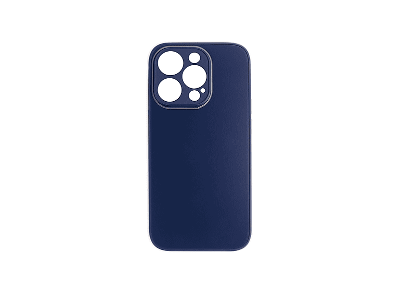 SCHITEC Deluxe iPhone 12 Pro Mat Telefon Kılıfı Lacivert