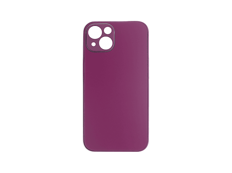 SCHITEC Deluxe iPhone 13 Mat Telefon Kılıfı Mor