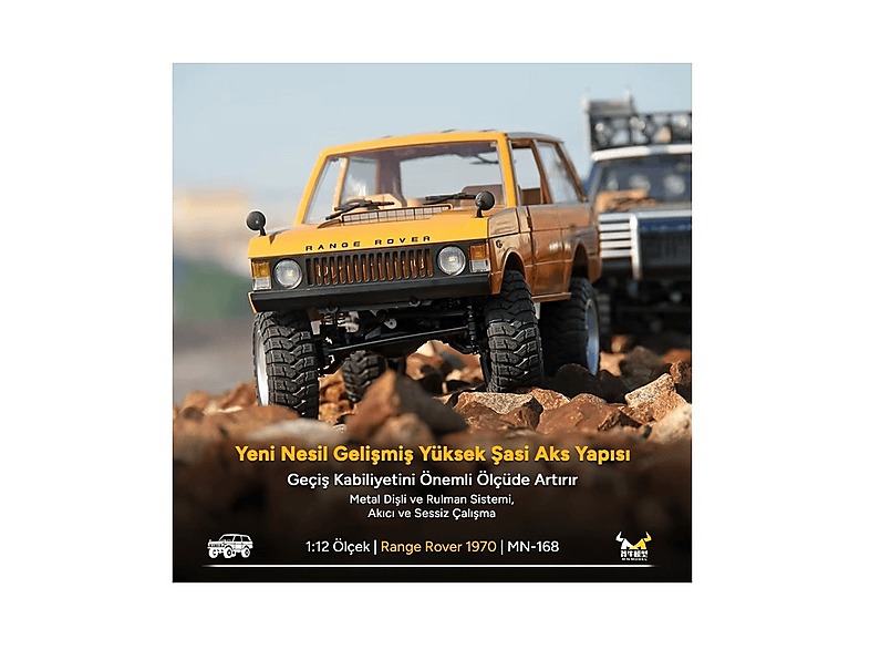 r*r様 MNMODEL MN-168 RangeRover 1970 4WD MN MODEL MN168 1/12 Range Rover Classic 1970 4WD Offroad Arazi