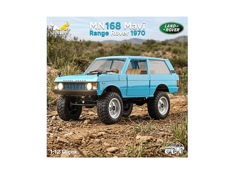 MN MODEL MN168 1/12 Range Rover Classic 1970 4WD Offroad Arazi Aracı RC Model Car Truck RTR Dahili Işık Seti