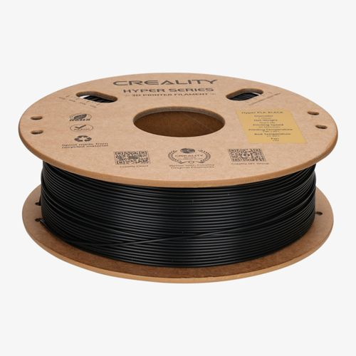 Creality Hyper Serisi siyah 3D yazıcı filament makarası.