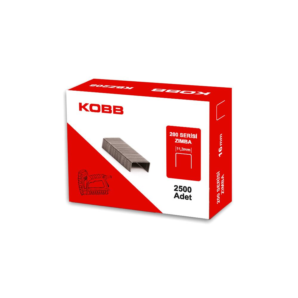 KOBB zımba kutusu, 2500 adet, 16mm.