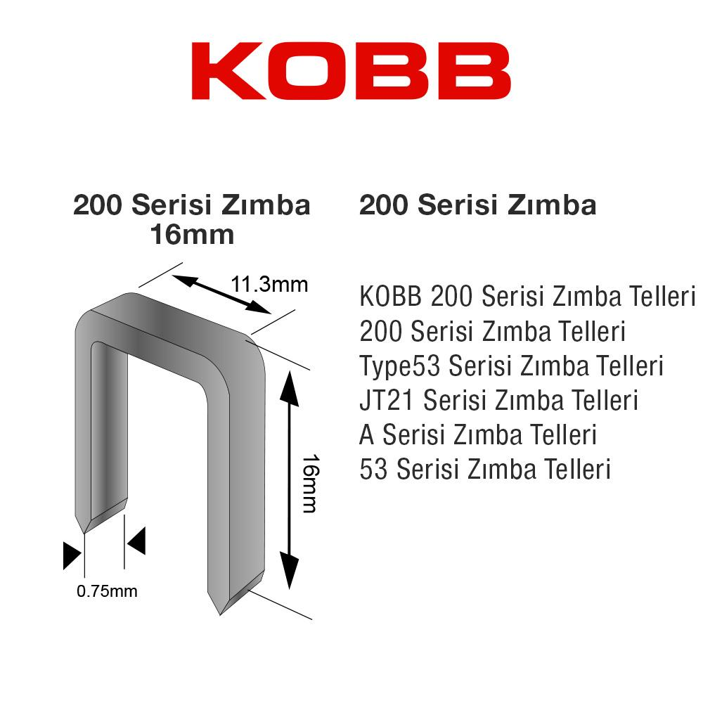 Gri metal zımba, 11,3 mm genişlik, 16 mm yükseklik, 0,75 mm kalınlık.