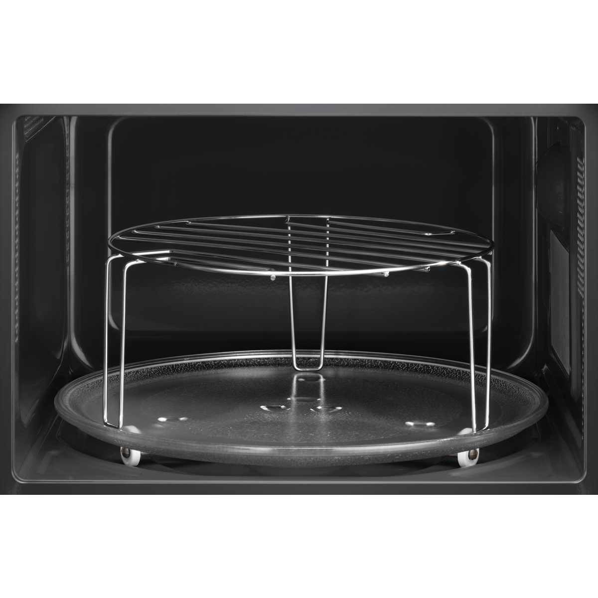ELECTROLUX 947607501, Mikrowelle (800 Watt, 21 l Garraum-Volumen, Grillfunktion & Dampffunktion)