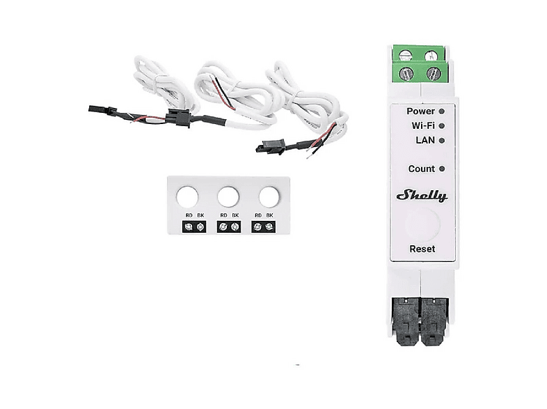 SHELLY Pro 3EM-3CT63 Bluetooth Beyaz