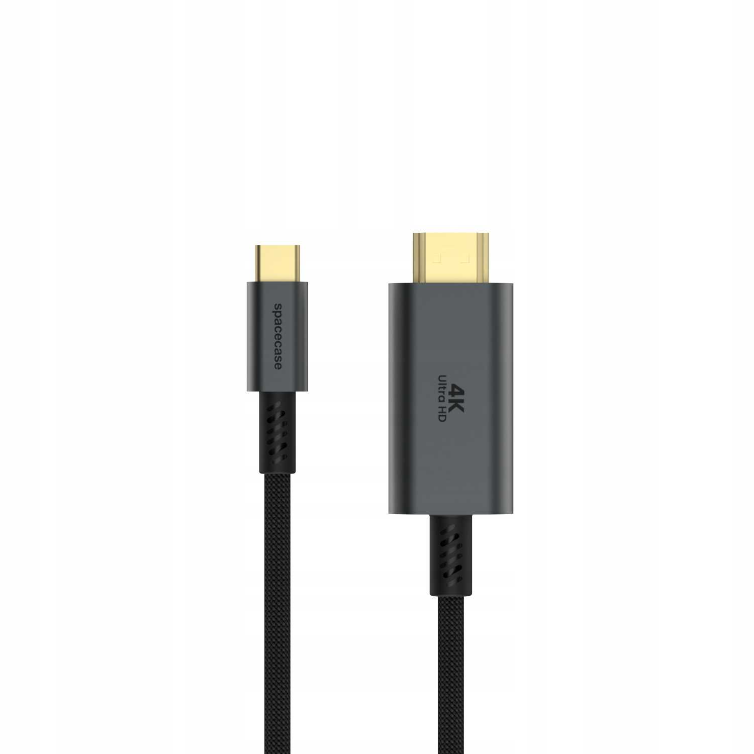 Kabel USB-C i kabel HDMI leżą obok siebie.