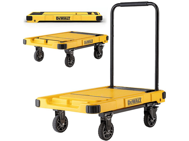 DEWALT DWT710 200 KG Profesyonel Katlanabilir Dört Tekerlekli Yük ve Paket Taşıma Arabası