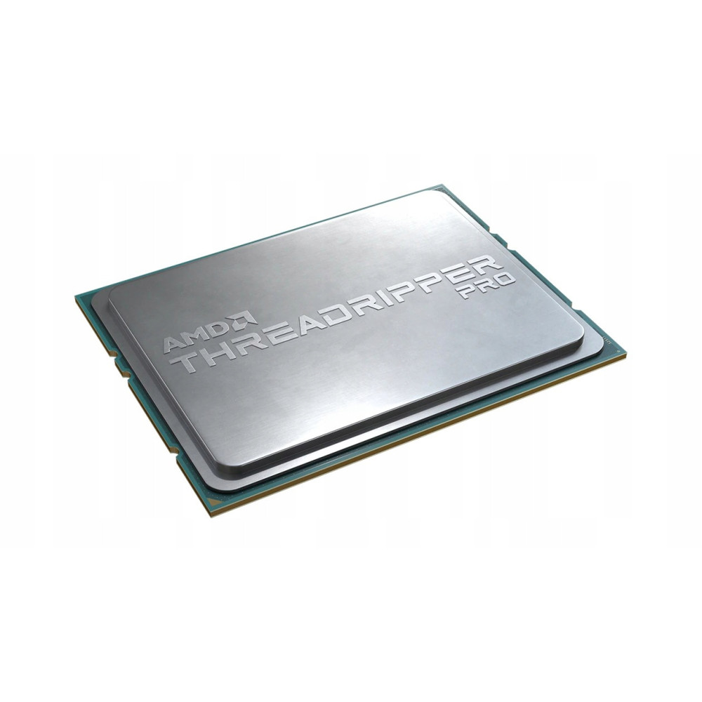 CPU AMD Threadripper PRO su sfondo bianco.