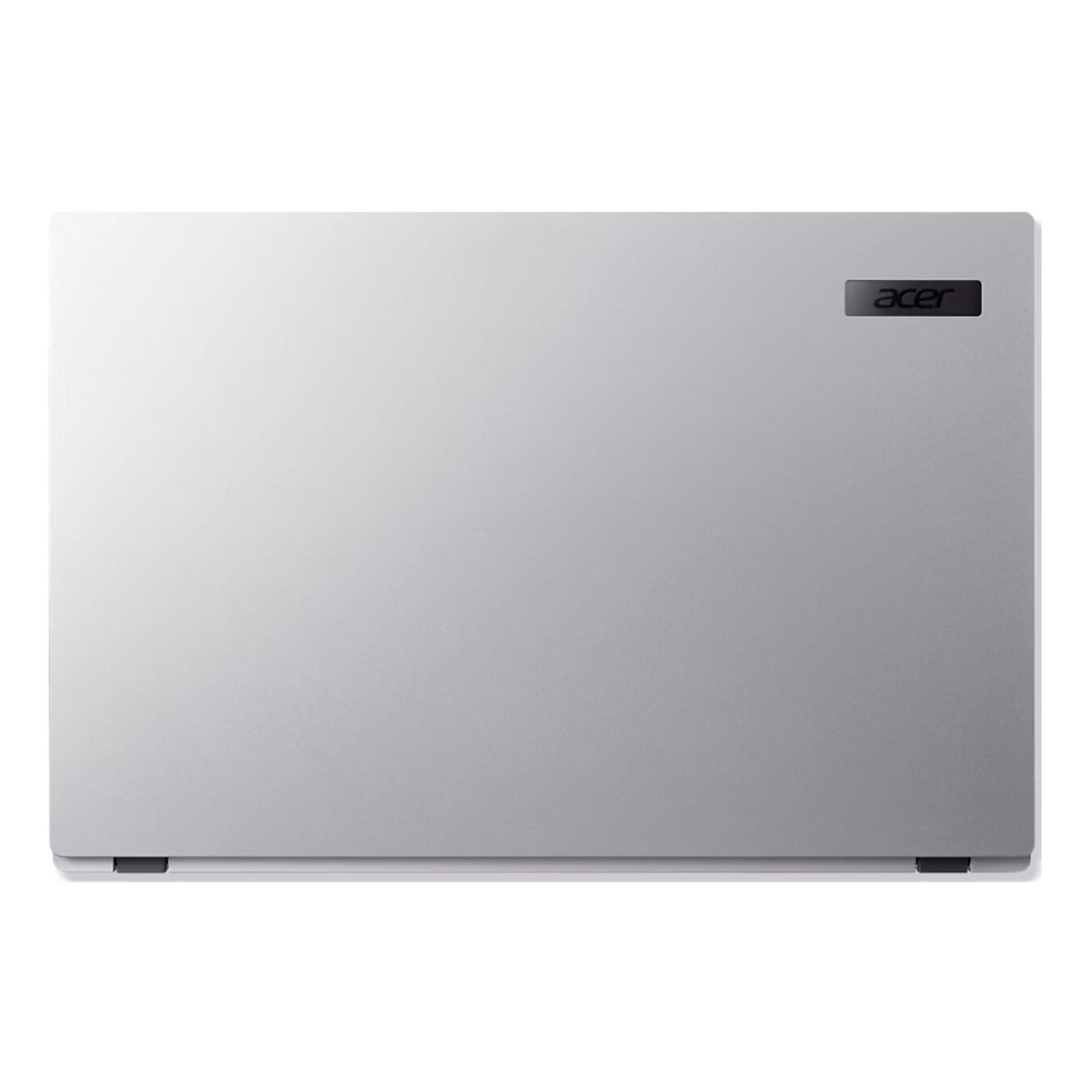 Un laptop argentato con il logo Acer in alto a destra.