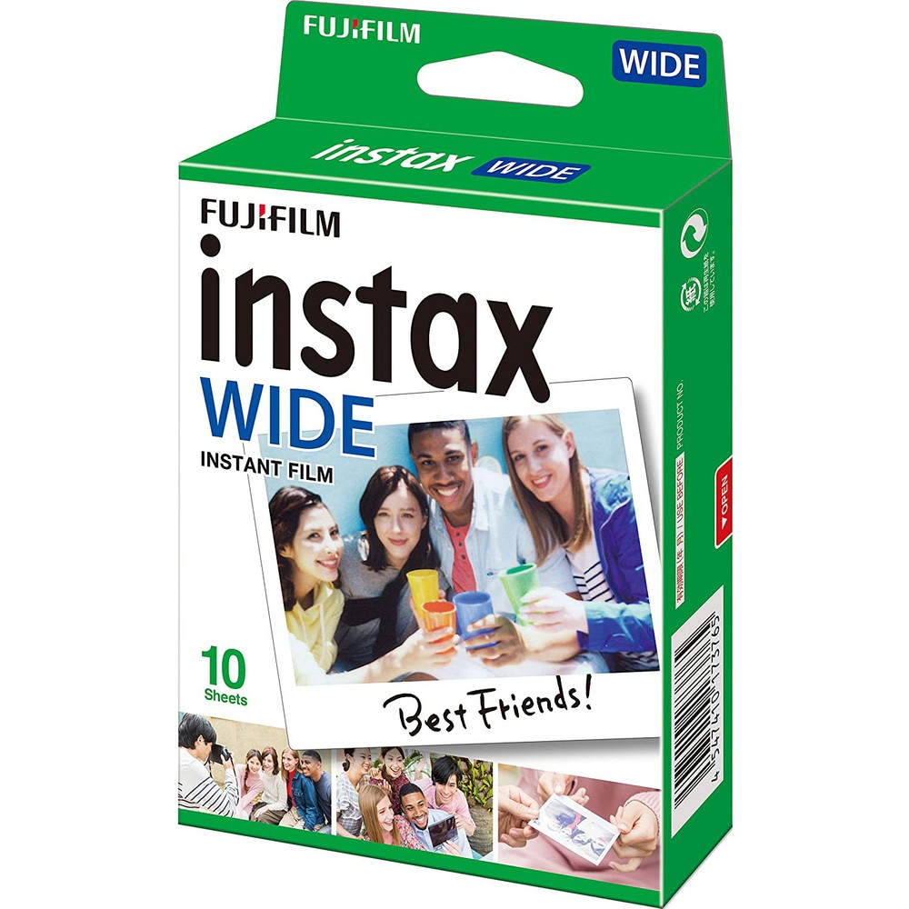 Fujifilm Instax Wide anında film kutusu, 10 yaprak.