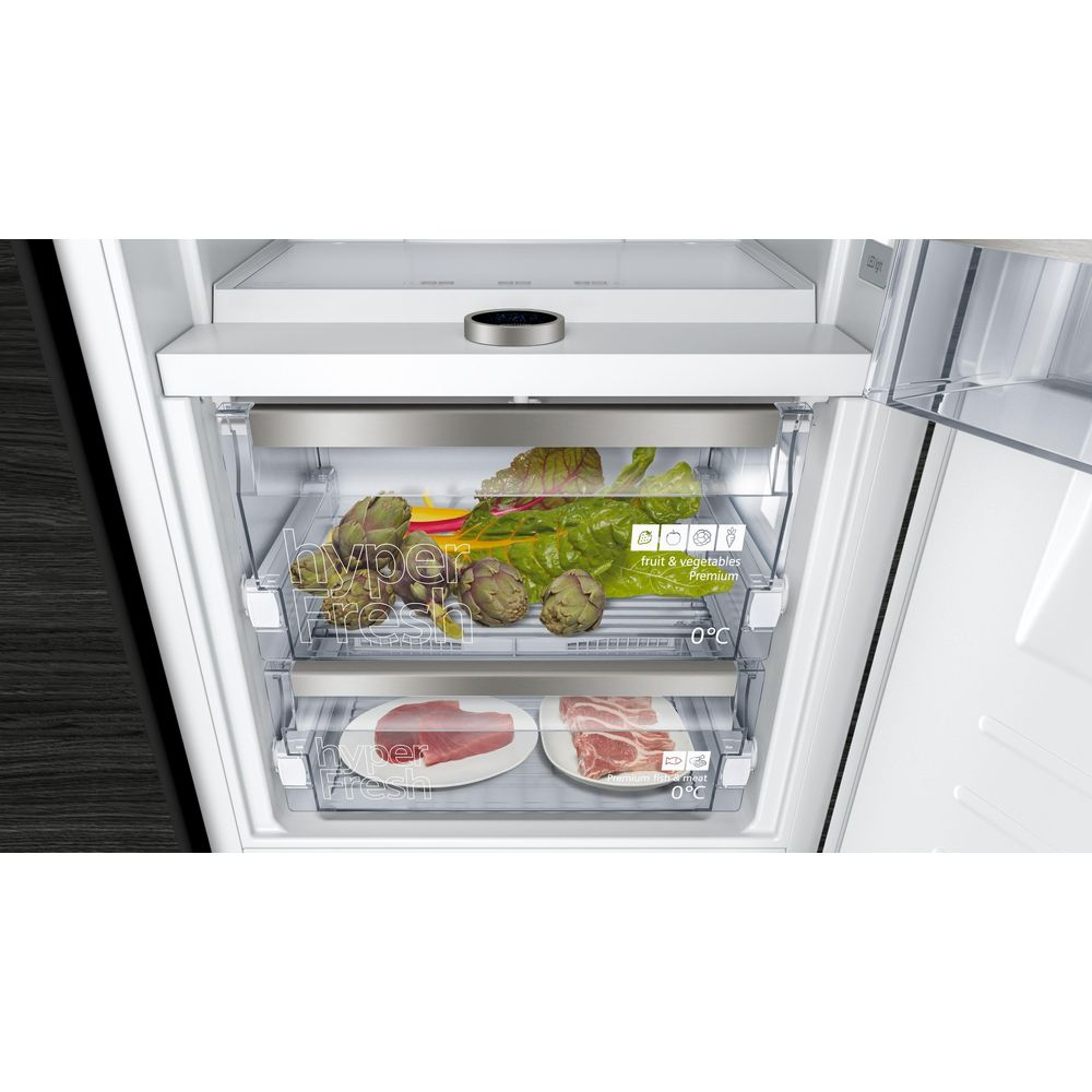 SIEMENS KI86FPDE0H 223 Liter Kühl-Gefrier-Kombination (E, 177.2 cm hoch, weiss)