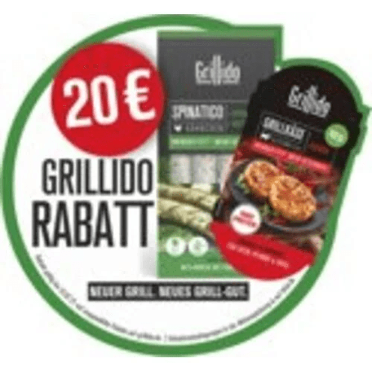 Sconto Grillido: 20€ su Grillido Spinatico & Grillino. Nuova griglia, buona grigliata.