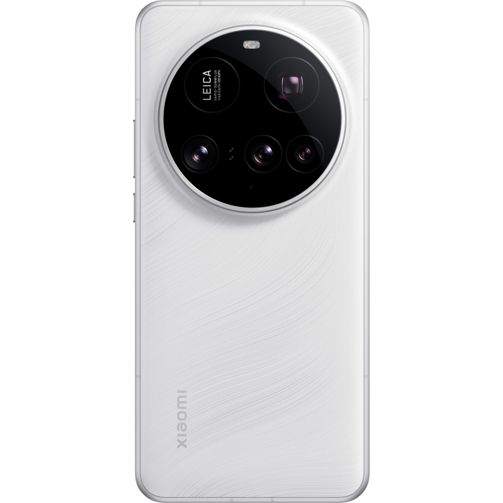 Leica markal, byk, dairesel kamera modlne sahip beyaz akll telefon.