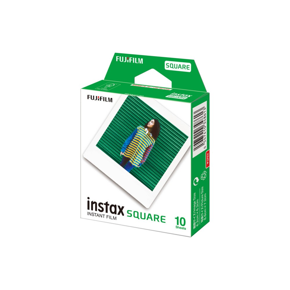 Fujifilm Instax Kare anında film kutusu, 10 yaprak.