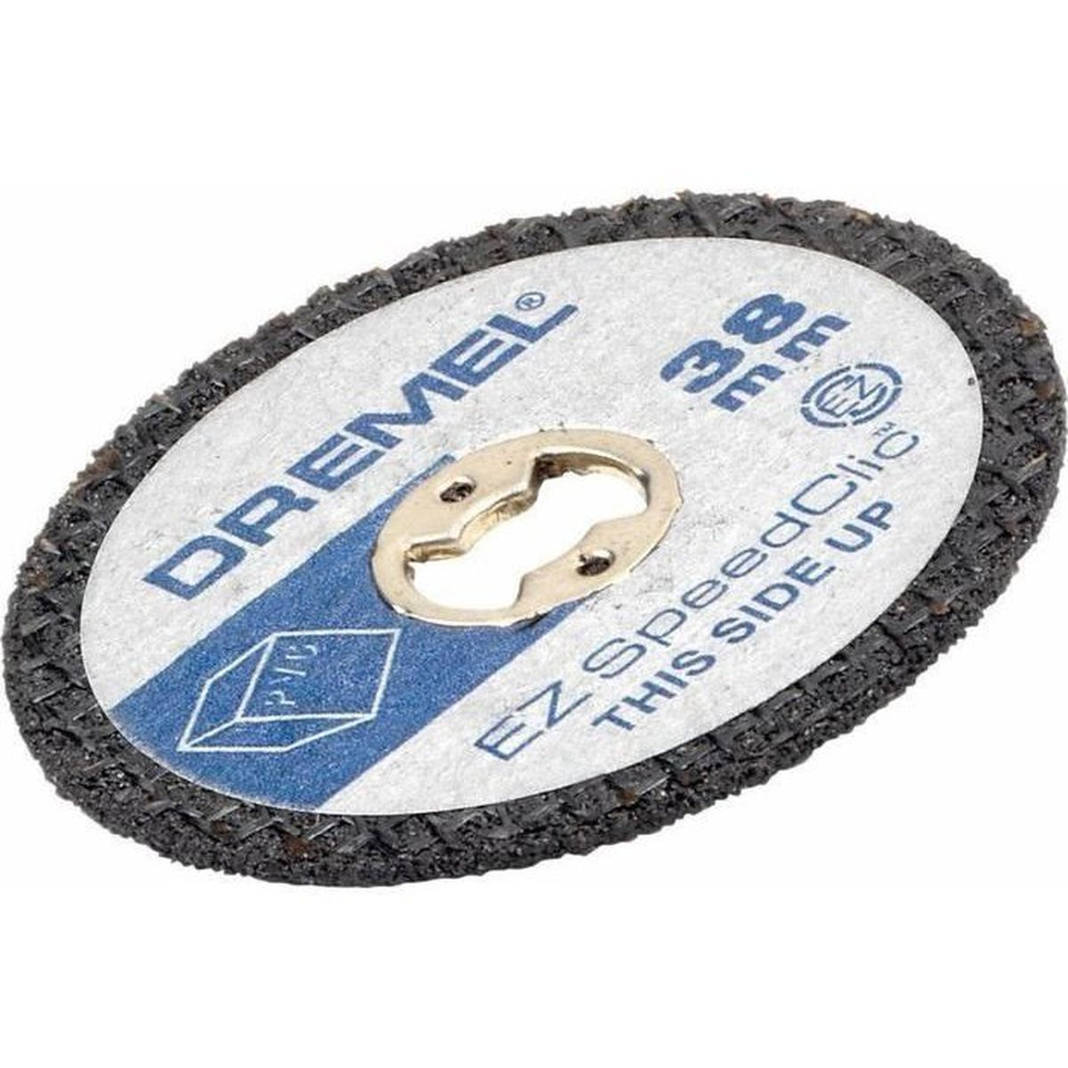 Un disco da taglio Dremel da 38 mm con attacco EZ SpeedClic.
