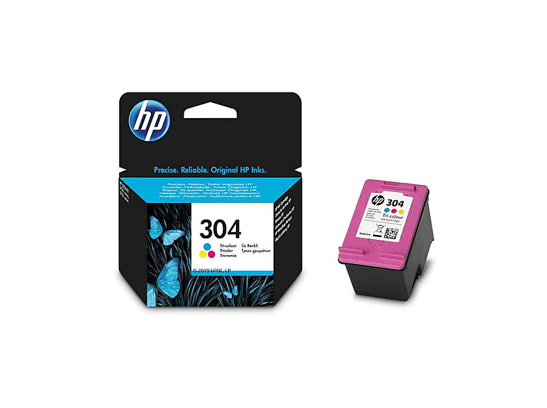 HP 304 N9K05AE Kartuş Mürekkep baskı Çok Renkli