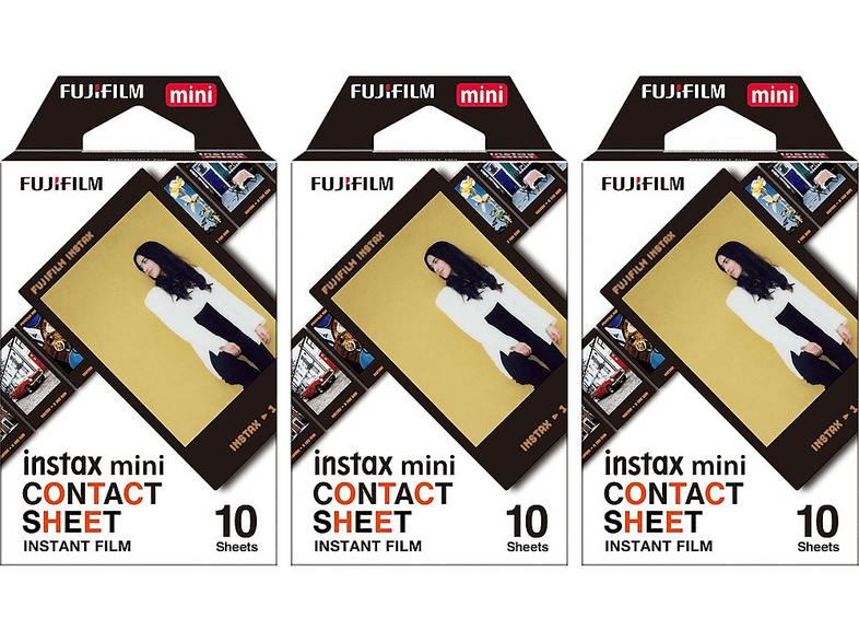 FUJIFILM Instax Mini Contact 10x3 Film Seti