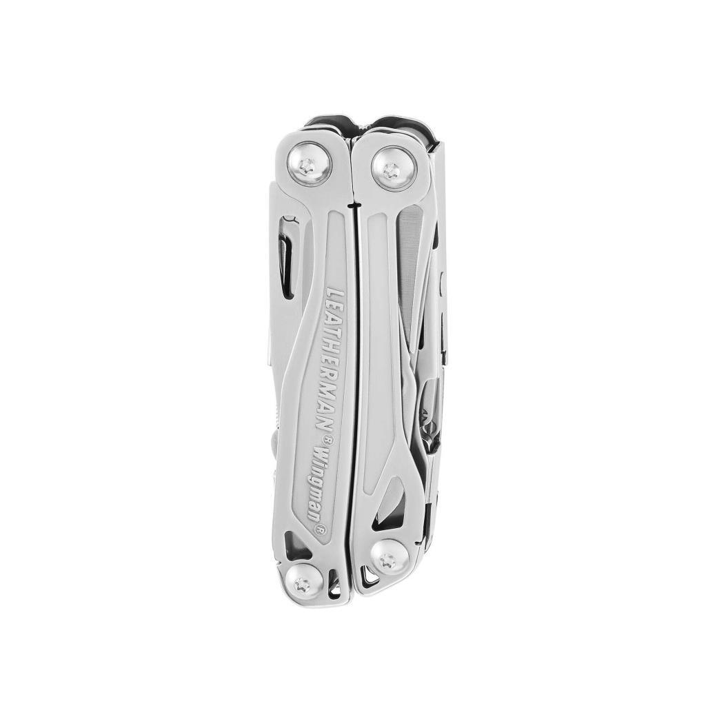 LEATHERMAN Wingman markalı kapalı gümüş çok amaçlı alet.