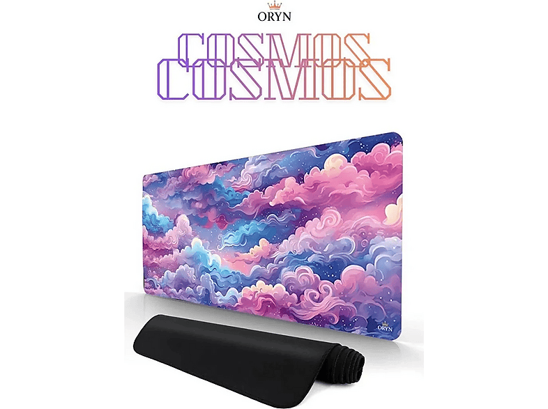 ORYN Fluid Cosmos Edition | 70X30 cm - 3 mm Kalınlık Gaming Mousepad Çok Renkli