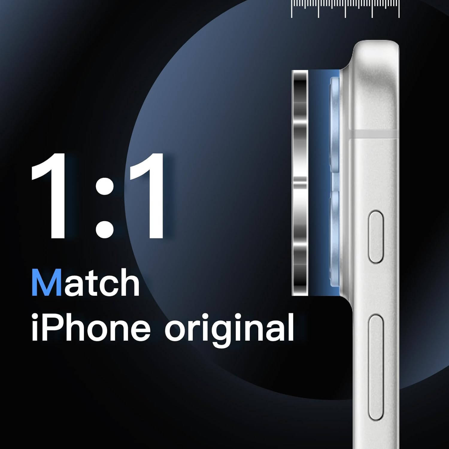 Coincidencia 1:1 con el iPhone original.
