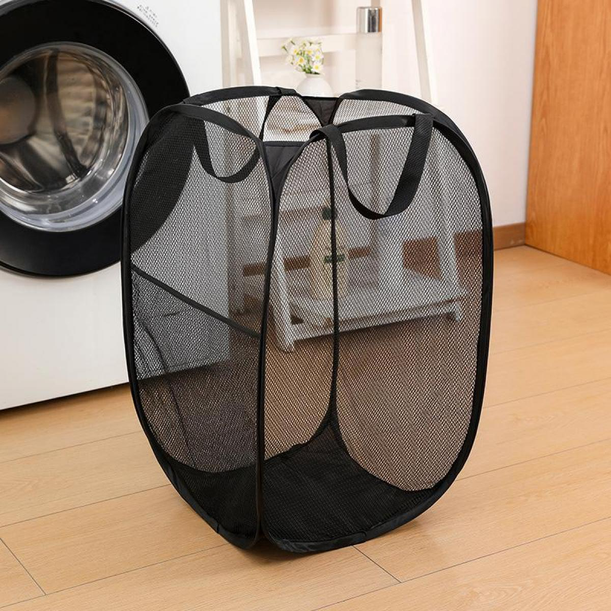 SYNTEK 36x36x58cm Faltbar Pop-Up Mesh Aufbewahrung