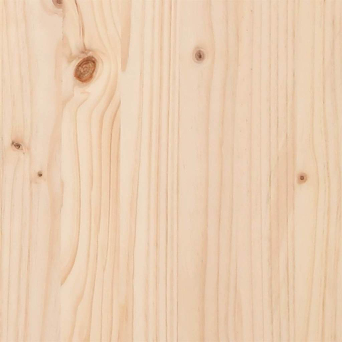 Veta de madera con nudos, tonos de pino natural claro.