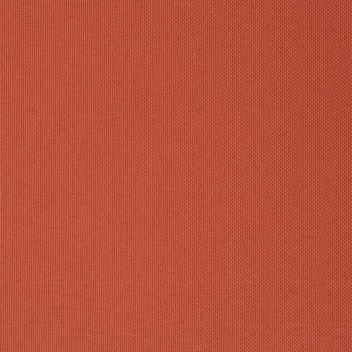 Orangefarbenes Textilmaterial mit feiner vertikaler Rippung.