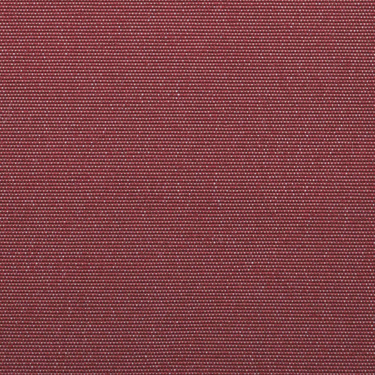 Tessuto rosso a trama fine, composto da minuscoli puntini bianchi.