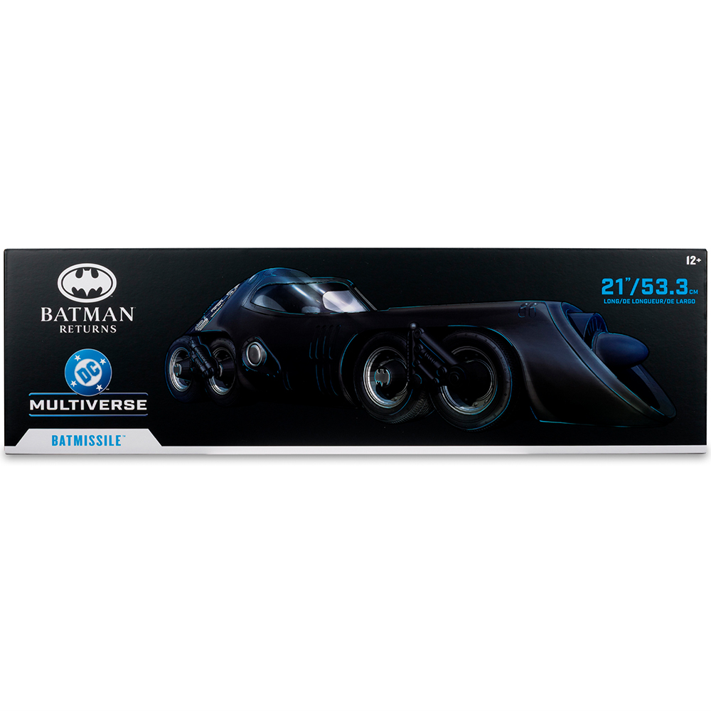 Schwarzer Batmissile aus Batman Returns, 21 Zoll lang, für 12+ Jahre.