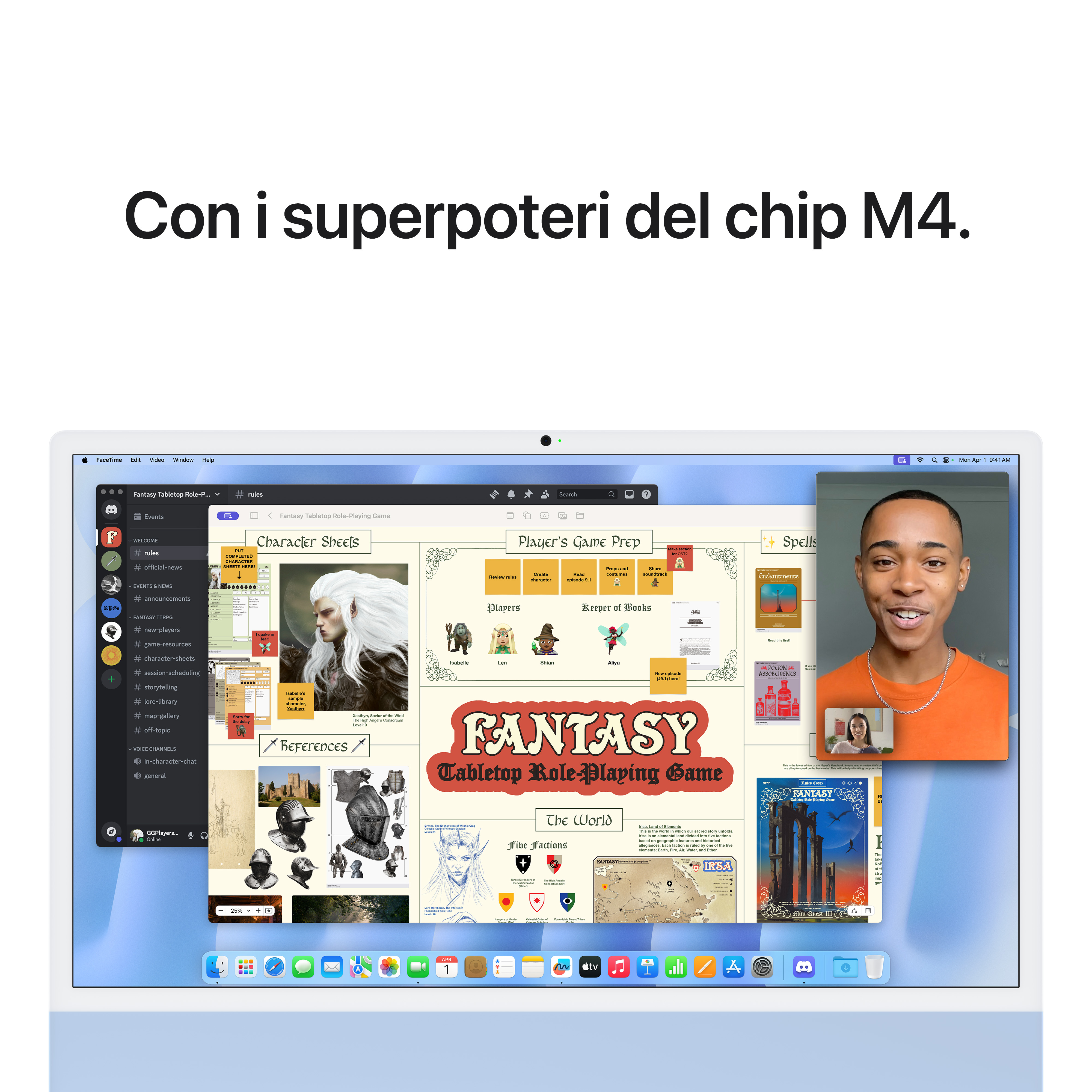 Mężczyzna mówi do kamery, na pierwszym planie laptop z interfejsem gry fabularnej.