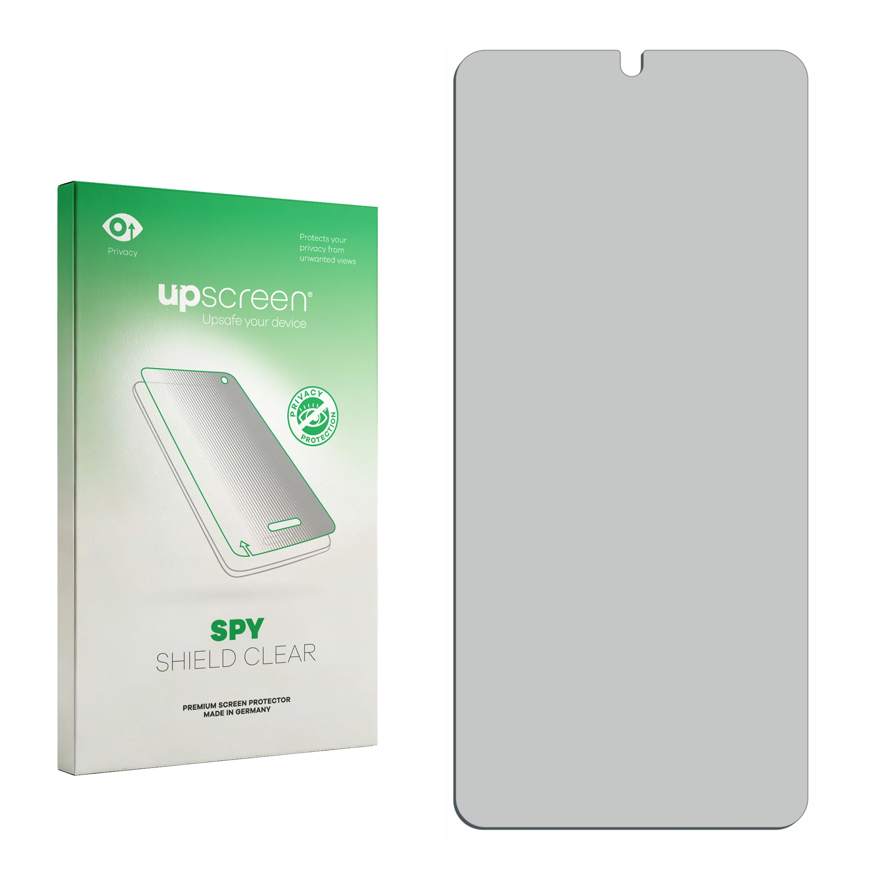 Verpackung für Displayschutzfolie und Displayschutzfolie