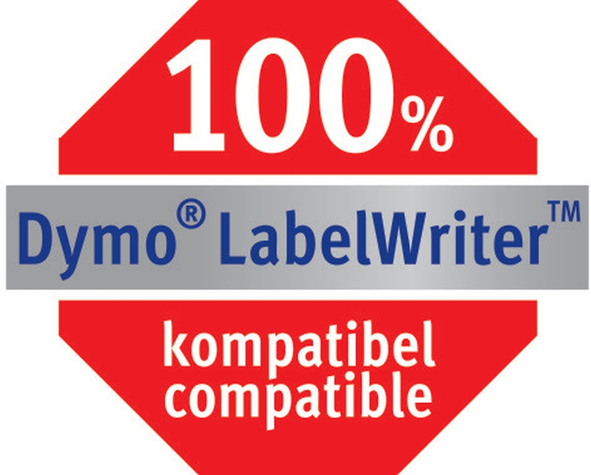 100% kompatibel mit Dymo LabelWriter