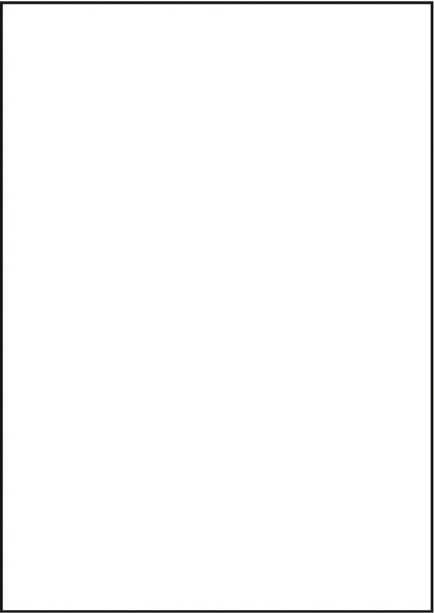 Ein schlichter weißer Hintergrund mit schwarzem Rand.