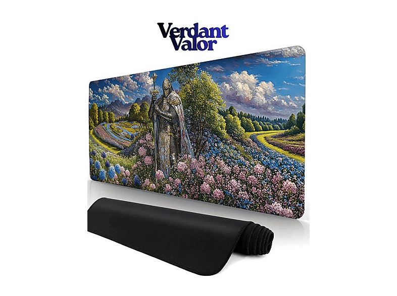 ORYN Legendary Warriors - Verdant Valor Edition 70x30 cm - 3 mm Kalınlık Gaming Mousepad Çok Renkli