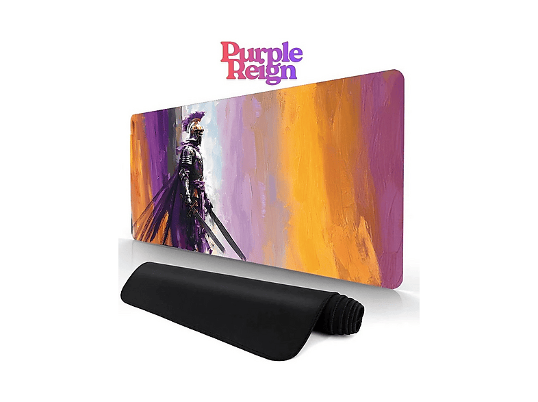 ORYN Legendary Warriors - Purple Reign Edition 70x30 cm - 3 mm Kalınlık Gaming Mousepad Mor